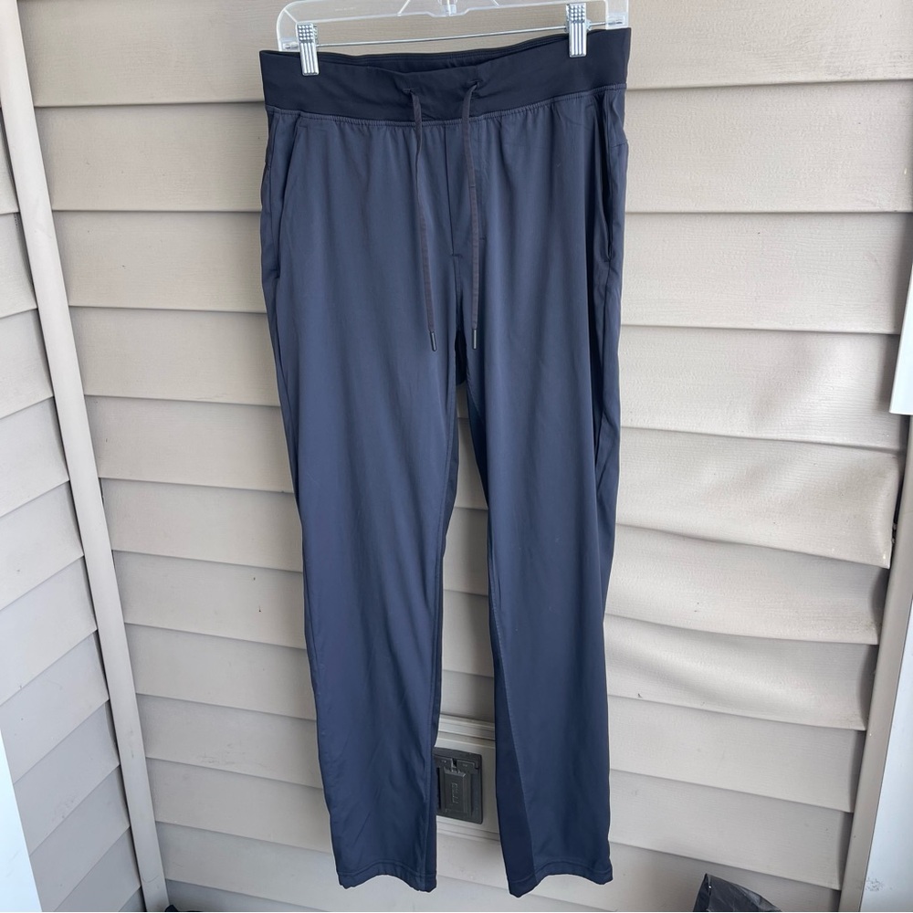 Lululemon‎ ABC Jogger Mens M Black Warpstream Performance Sweatpants LM5B74S